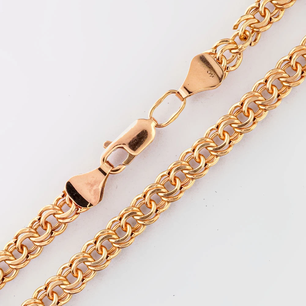 Цепь из красного золота 585 пробы