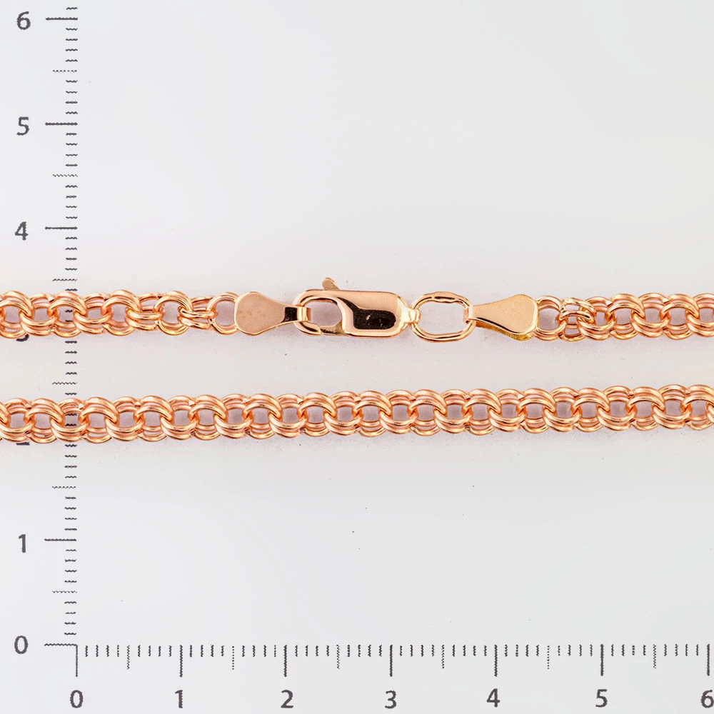 Цепь из красного золота 585 пробы