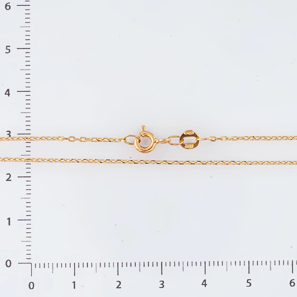 Цепь из красного золота 585 пробы