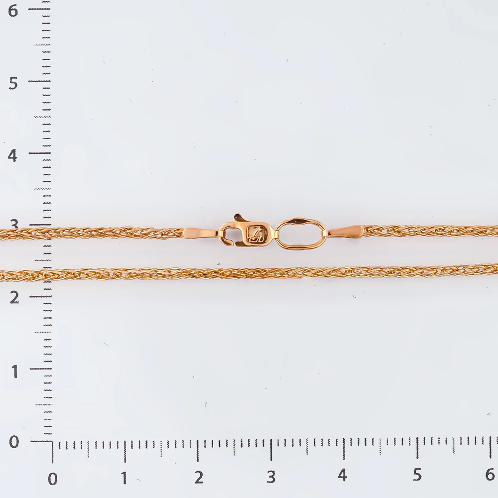 Цепь из красного золота 585 пробы