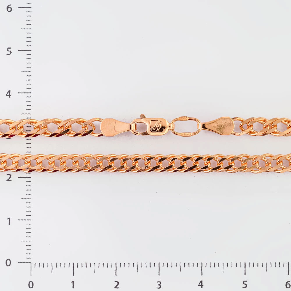 Цепь из красного золота 585 пробы