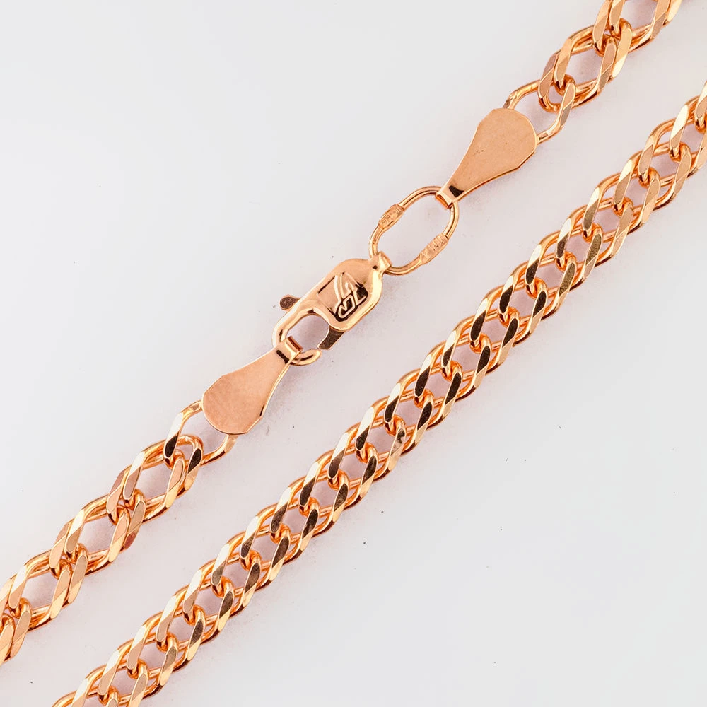 Цепь из красного золота 585 пробы