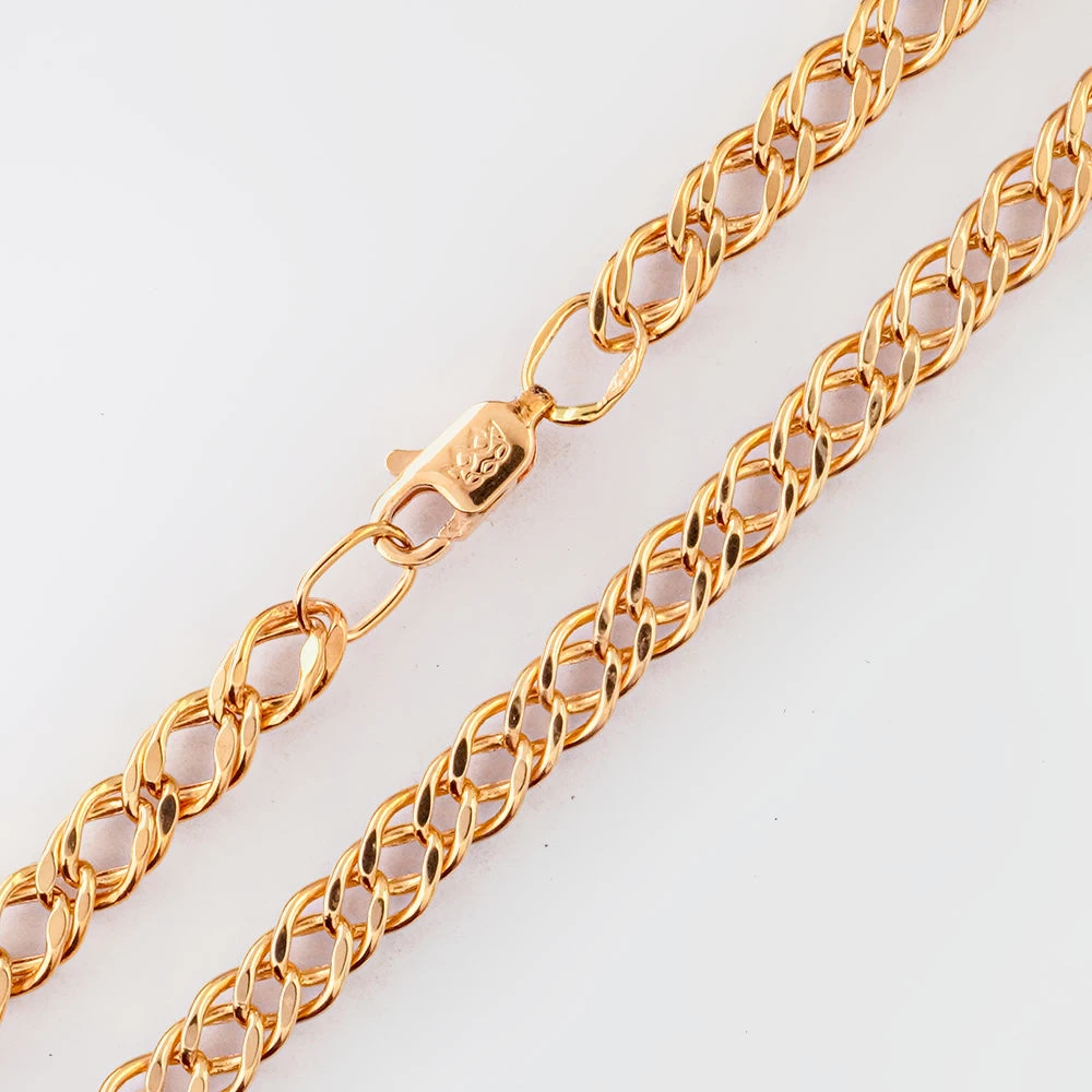 Цепь из красного золота 585 пробы