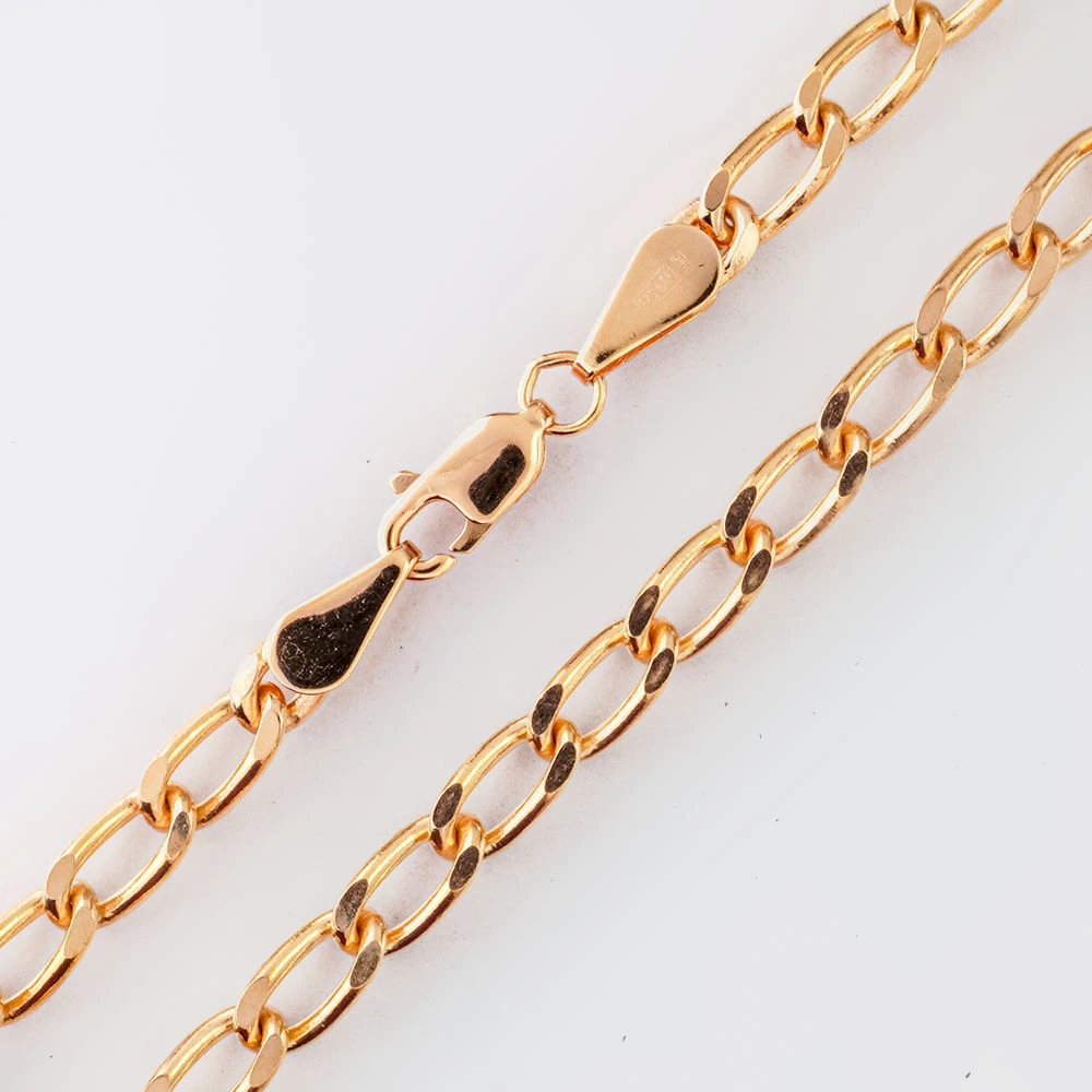 Цепь из красного золота 585 пробы