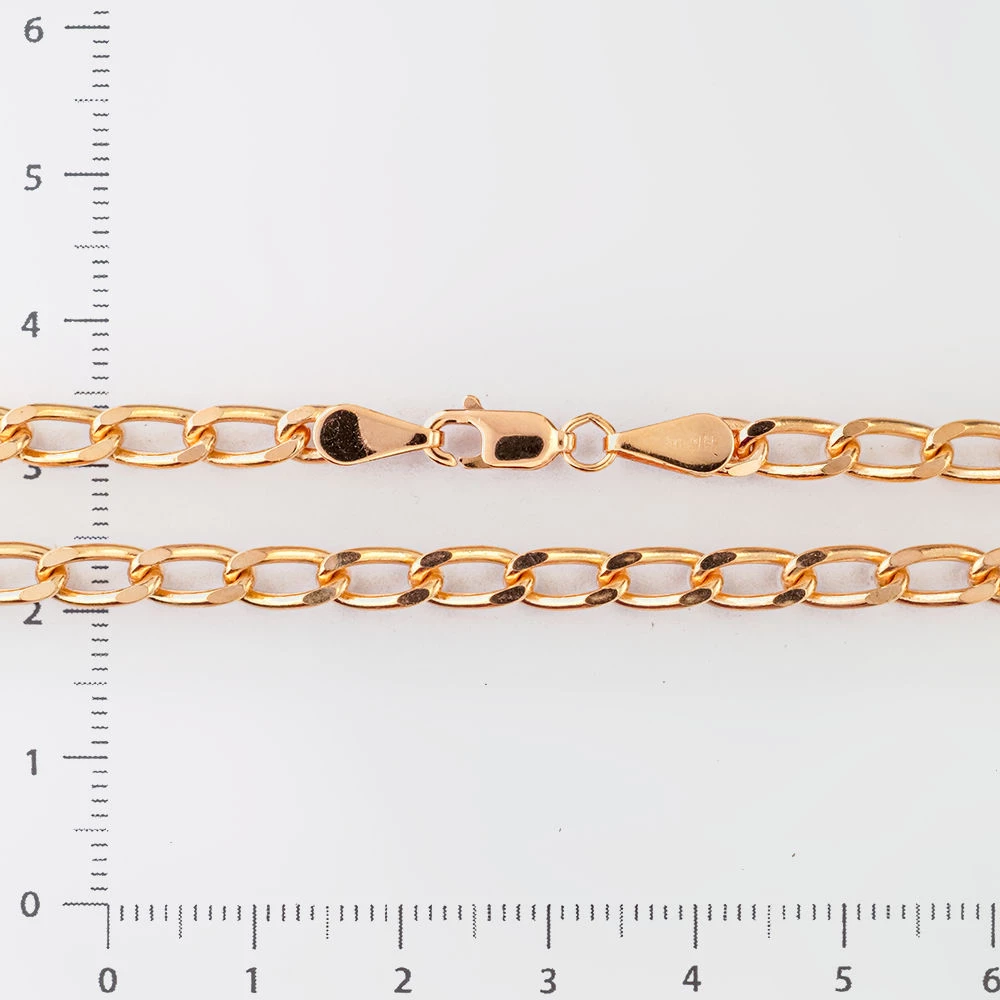 Цепь из красного золота 585 пробы