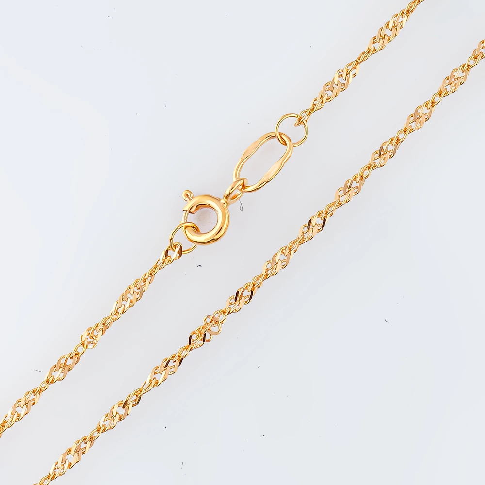 Цепь из красного золота 585 пробы