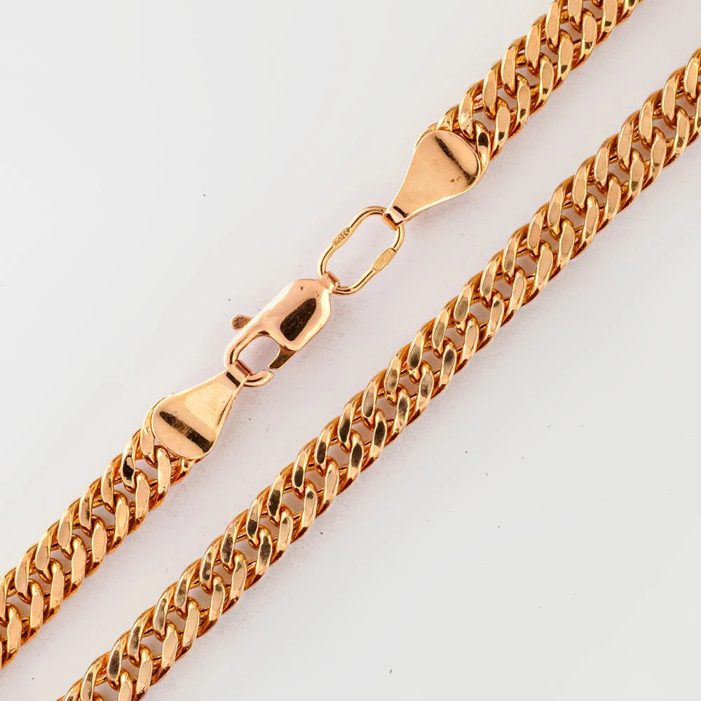 Цепь из красного золота 585 пробы