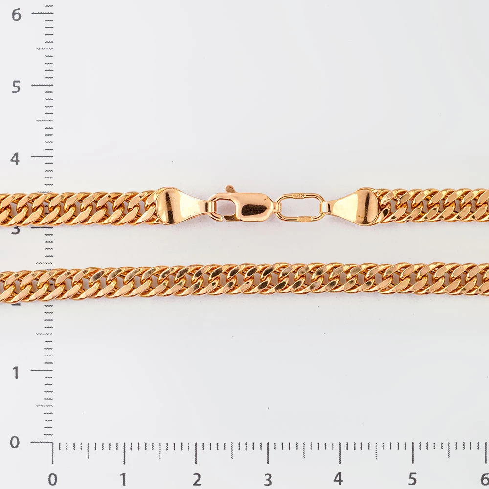 Цепь из красного золота 585 пробы