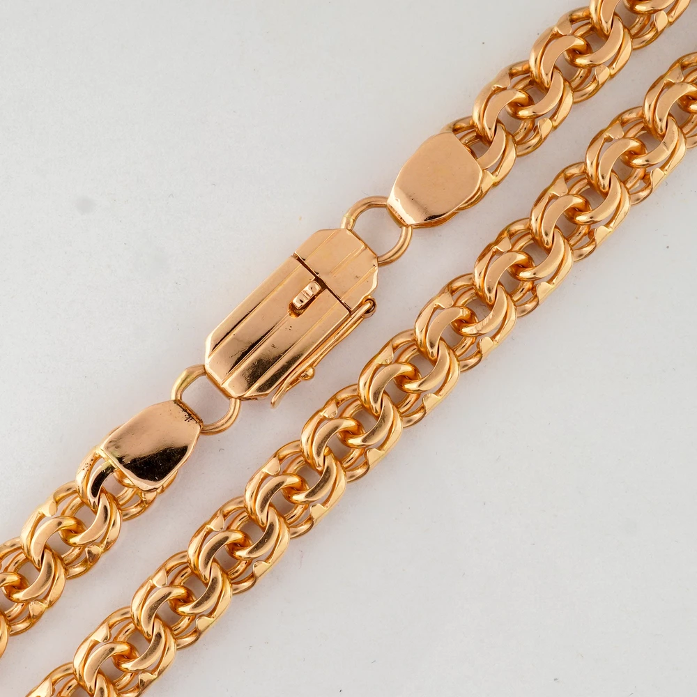 Цепь из красного золота 585 пробы