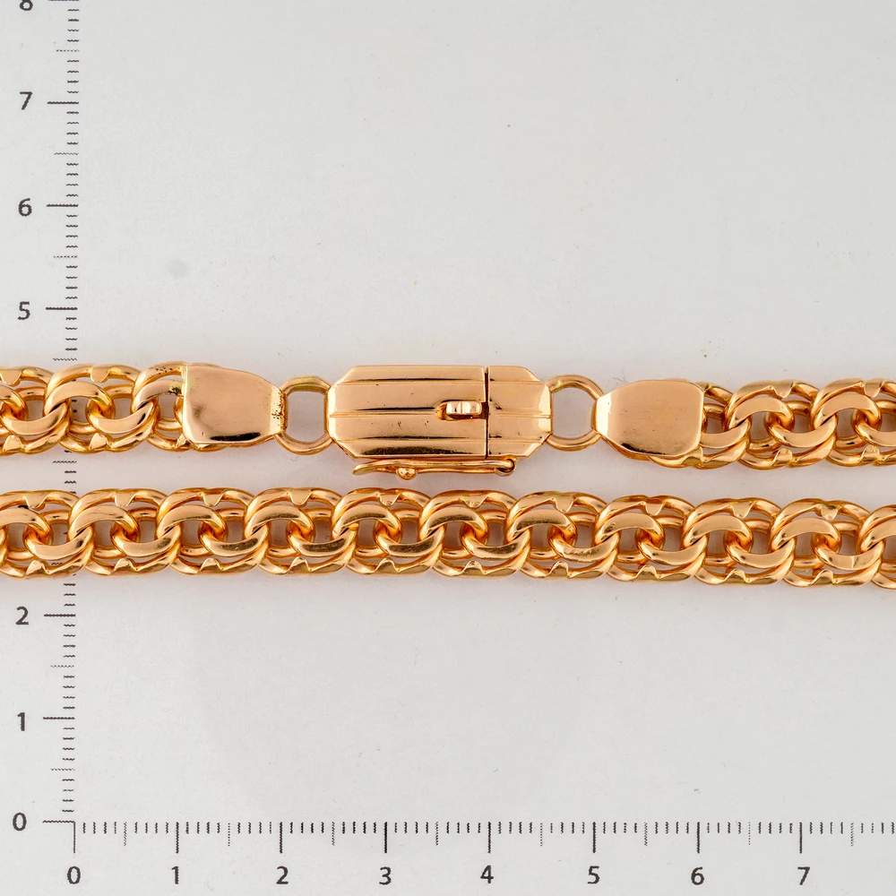 Цепь из красного золота 585 пробы