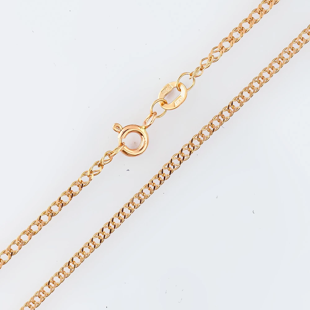 Цепь из красного золота 585 пробы