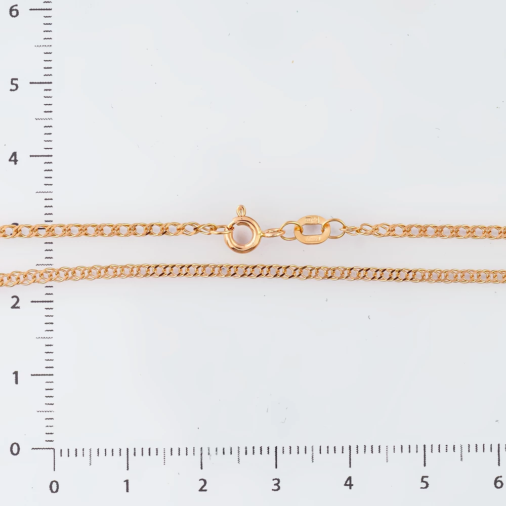 Цепь из красного золота 585 пробы