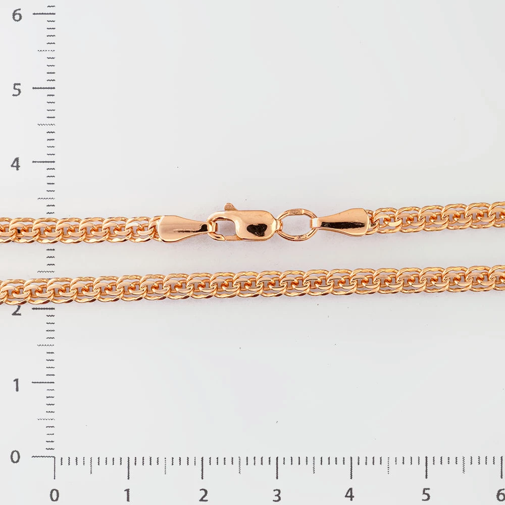 Цепь из красного золота 585 пробы