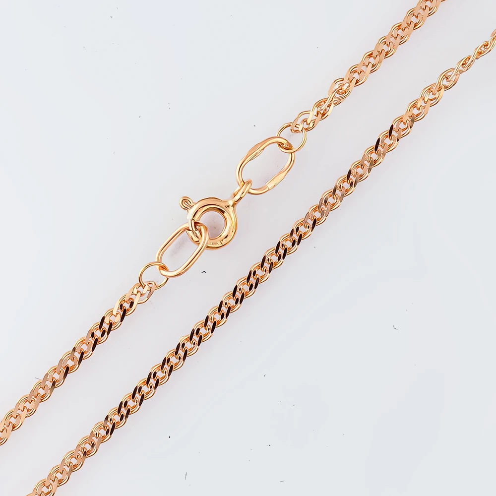 Цепь из красного золота 585 пробы