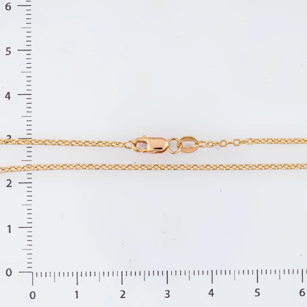 Цепь из красного золота 585 пробы