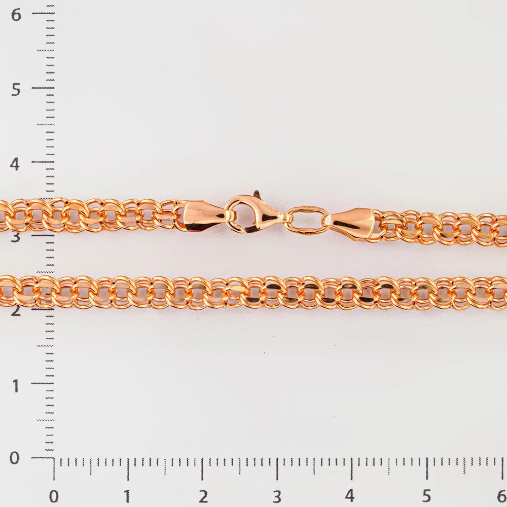 Цепь из красного золота 585 пробы