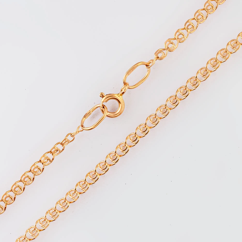 Цепь из красного золота 585 пробы