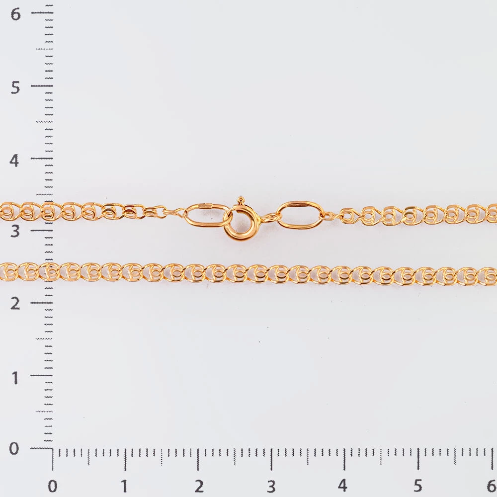 Цепь из красного золота 585 пробы