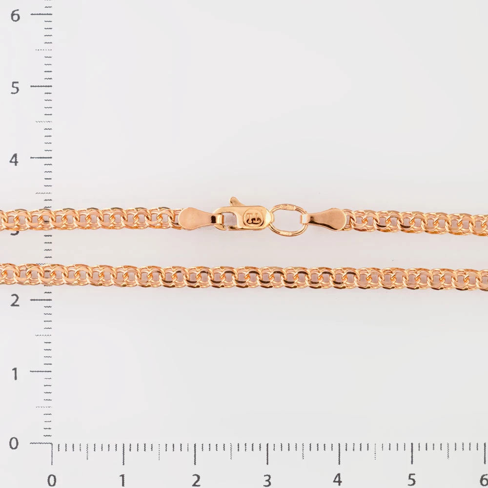 Цепь из красного золота 585 пробы