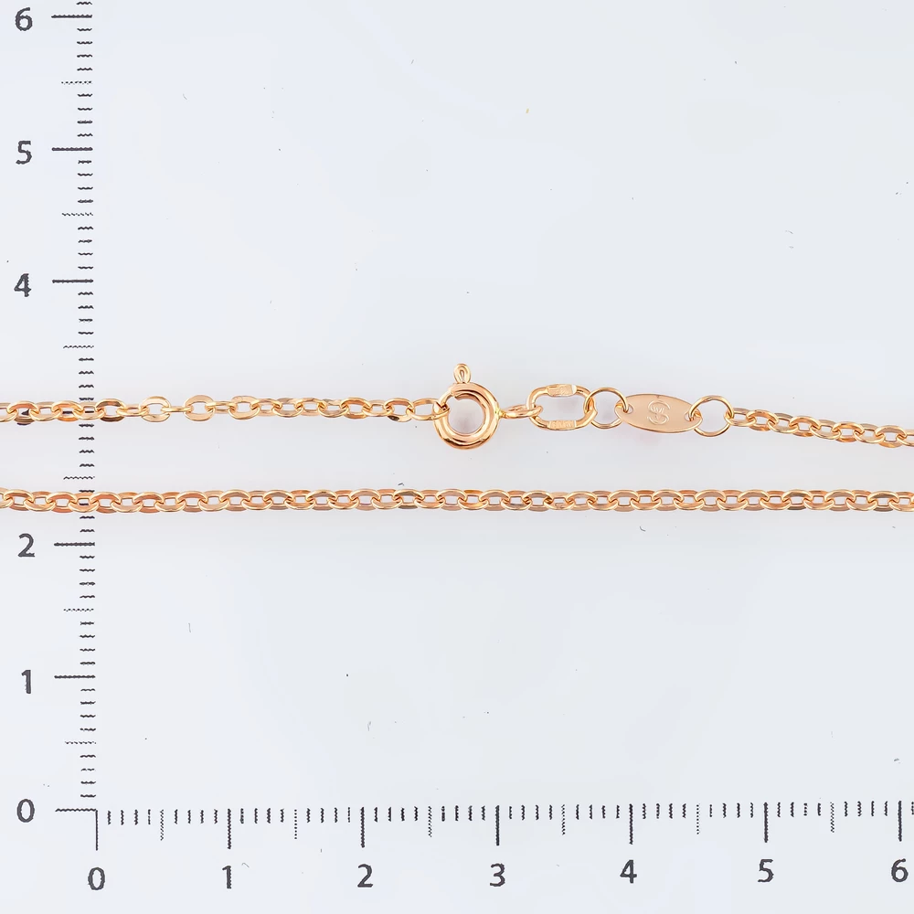 Цепь из красного золота 585 пробы