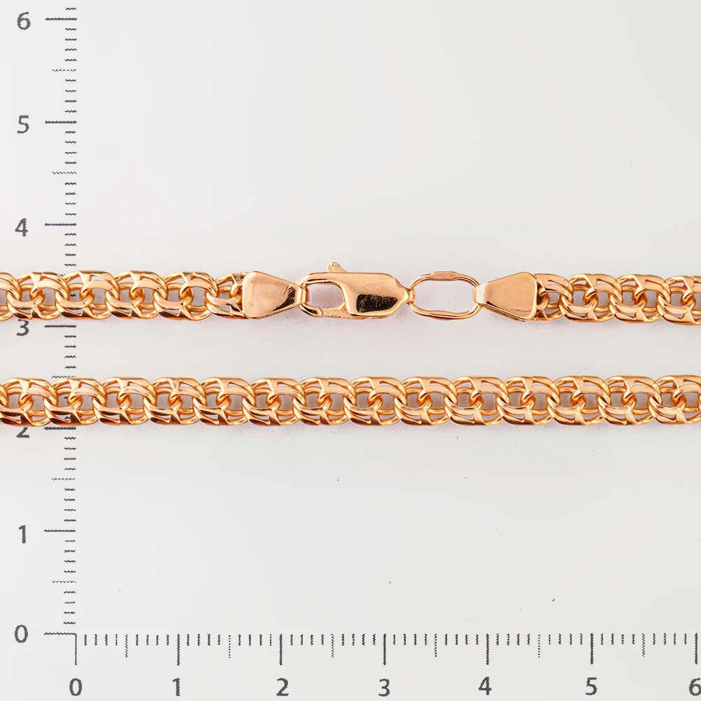 Цепь из красного золота 585 пробы