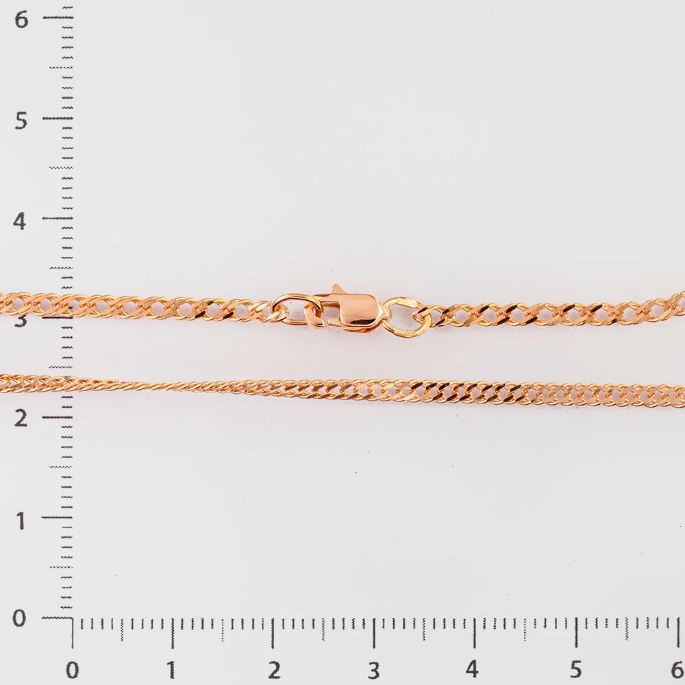 Цепь из красного золота 585 пробы