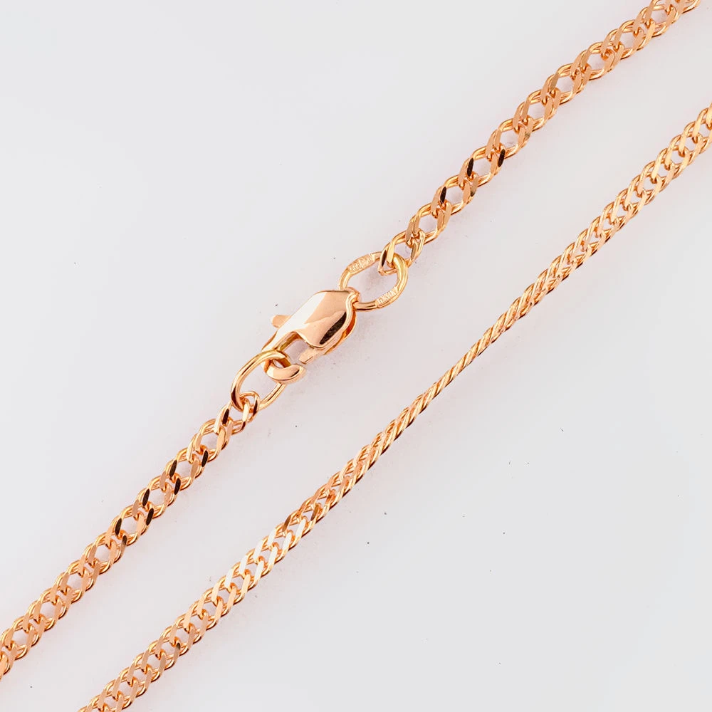 Цепь из красного золота 585 пробы