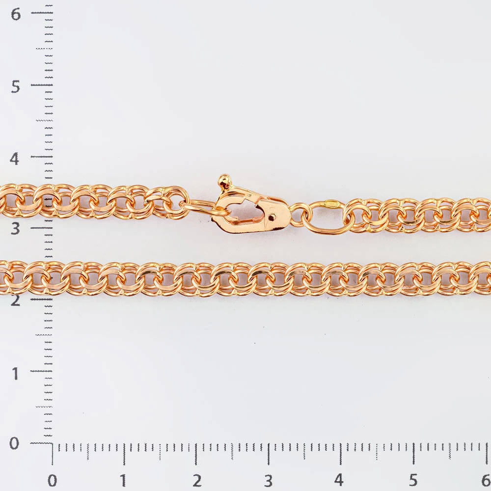 Цепь из красного золота 585 пробы
