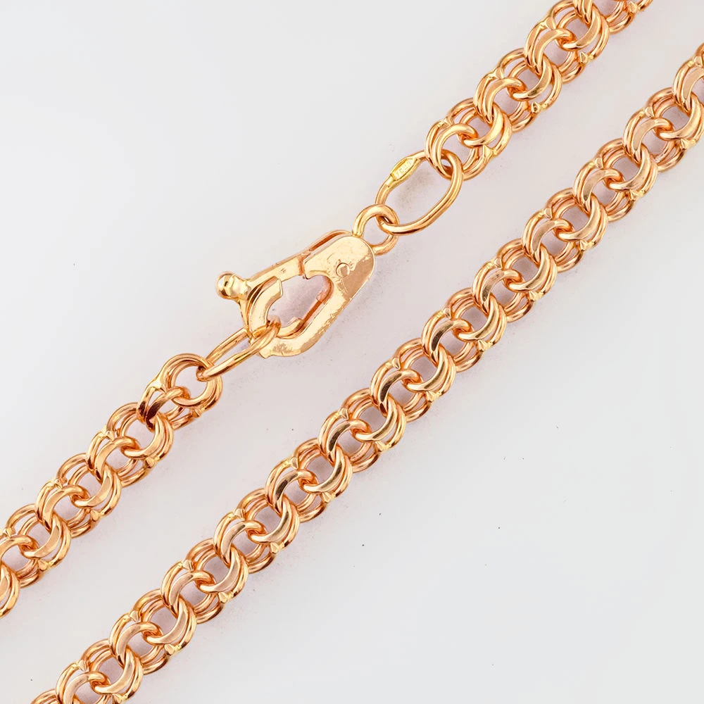 Цепь из красного золота 585 пробы