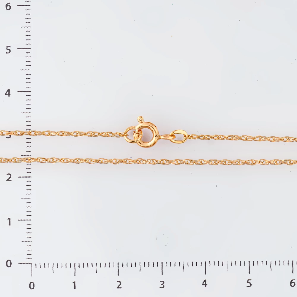 Цепь из красного золота 585 пробы