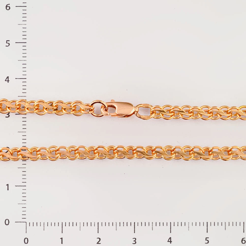 Цепь из красного золота 585 пробы