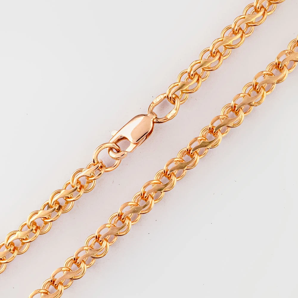 Цепь из красного золота 585 пробы