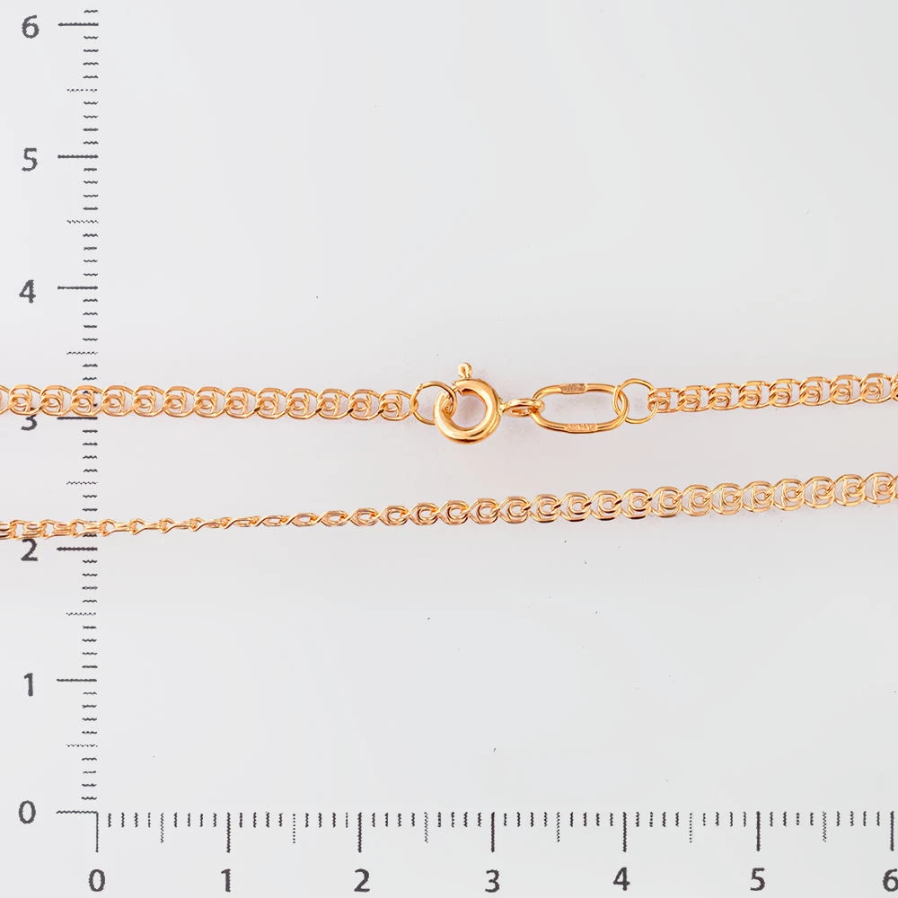 Цепь из красного золота 585 пробы