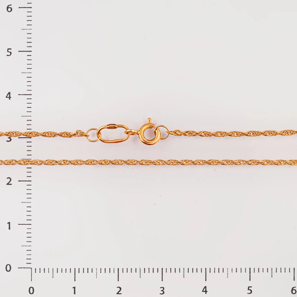 Цепь из красного золота 585 пробы