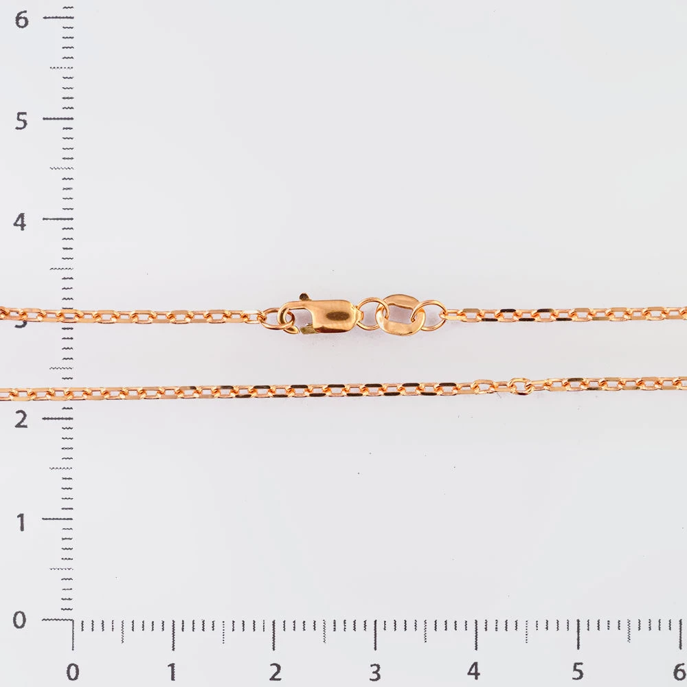 Цепь из красного золота 375 пробы