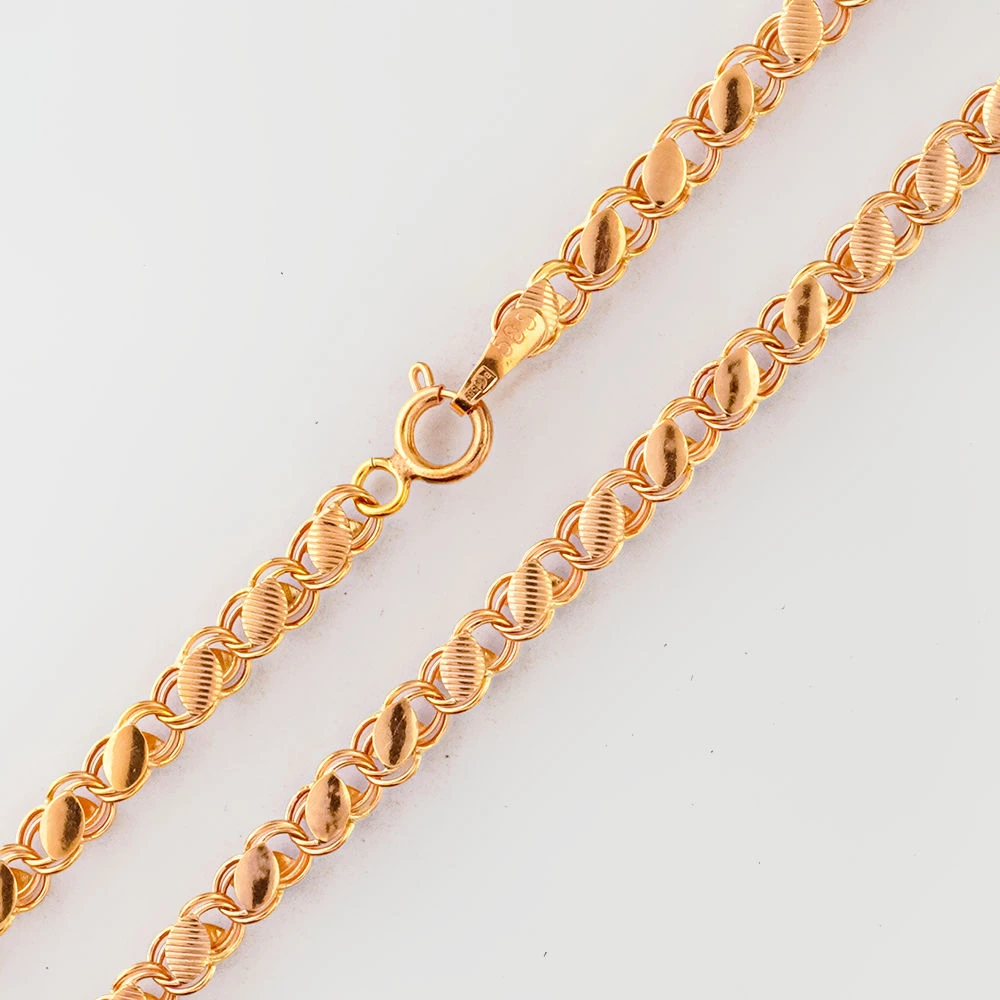 Цепь из красного золота 585 пробы