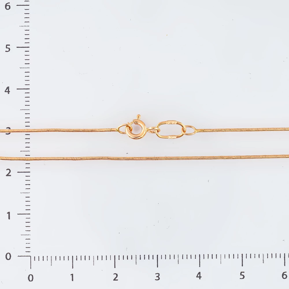 Цепь из красного золота 585 пробы