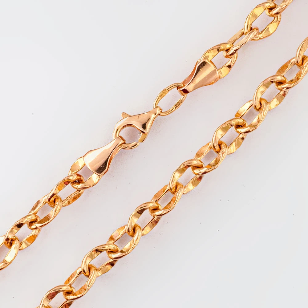 Цепь из красного золота 585 пробы