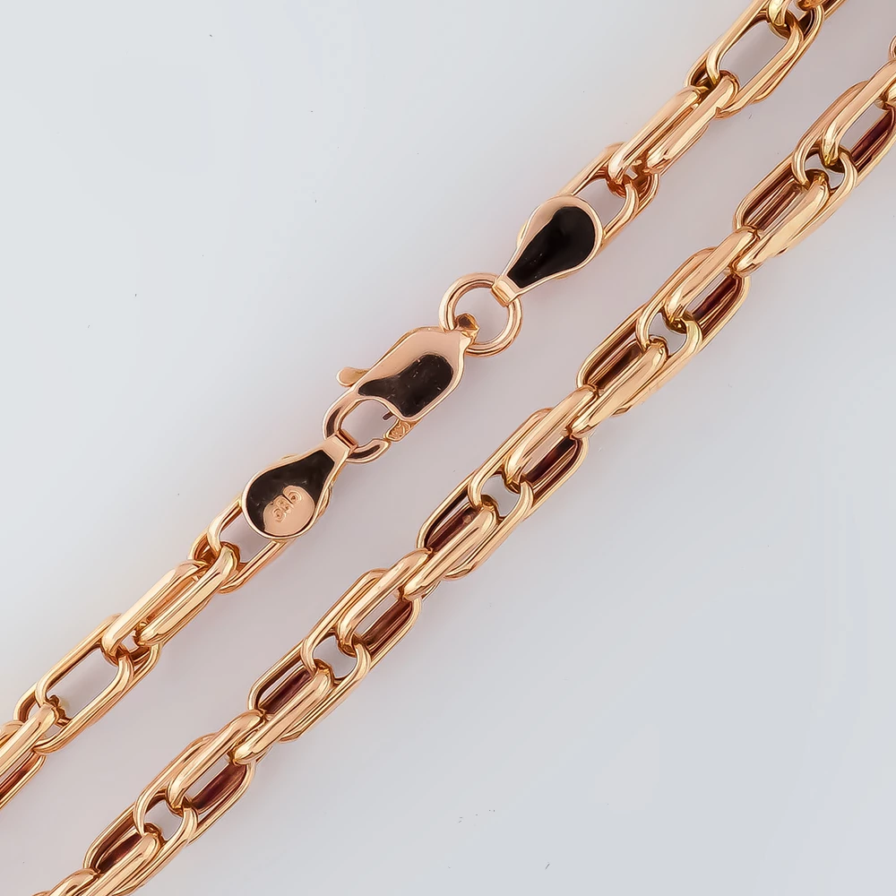 Цепь из красного золота 585 пробы