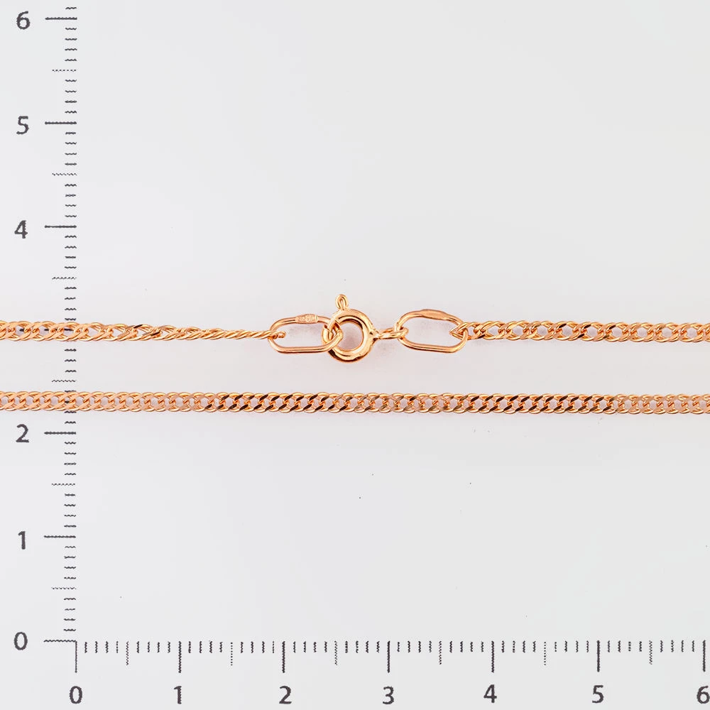 Цепь из красного золота 585 пробы