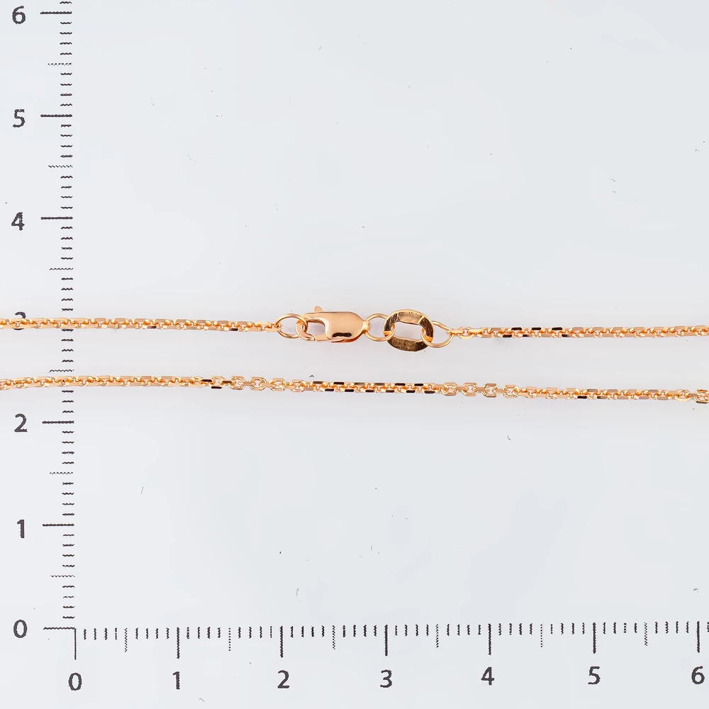 Цепь из красного золота 585 пробы