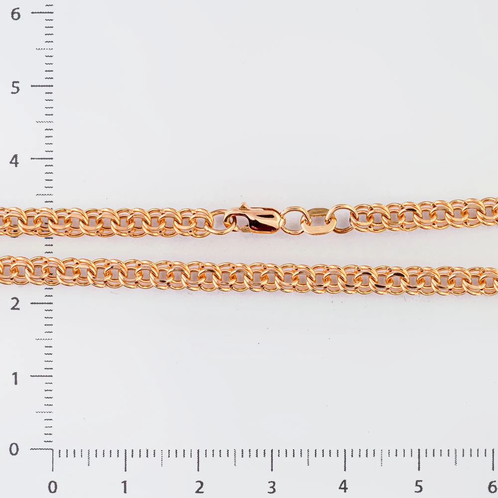 Цепь из красного золота 585 пробы