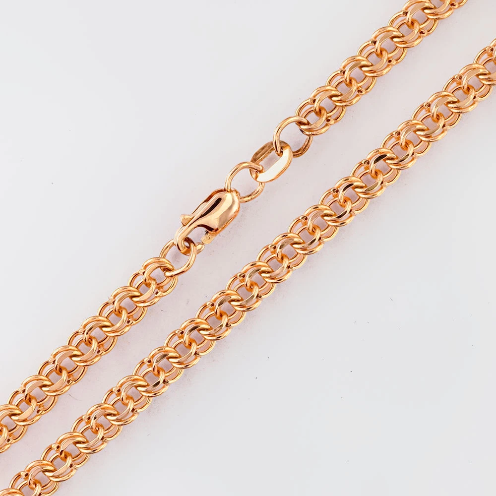 Цепь из красного золота 585 пробы