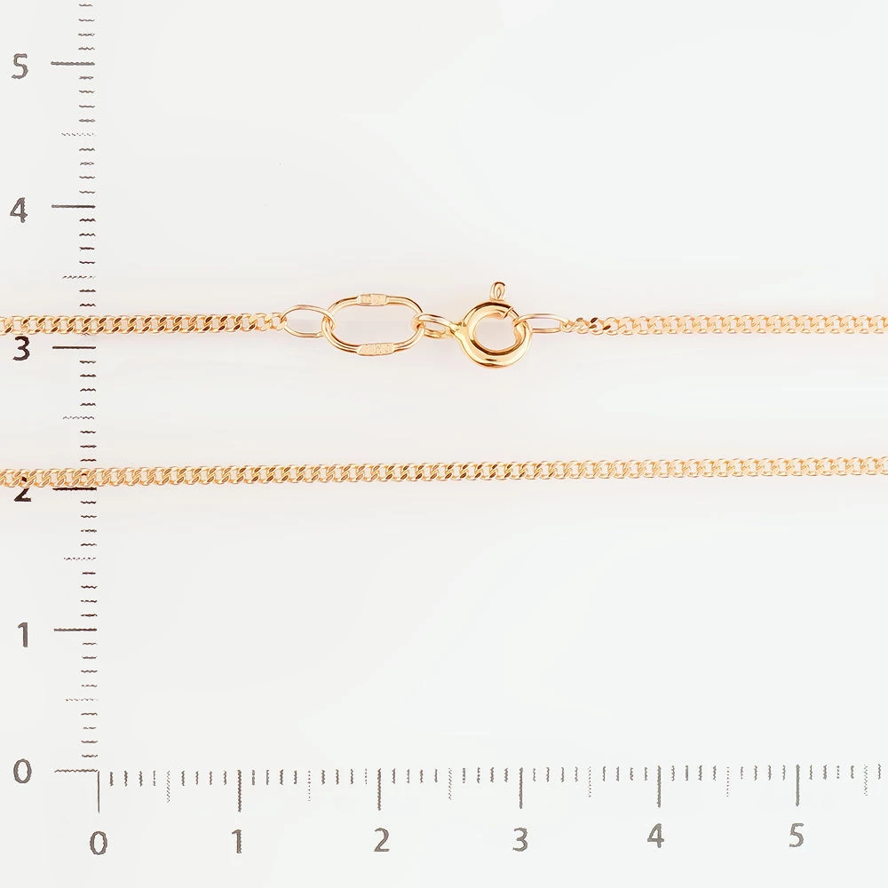 Цепь из красного золота 585 пробы