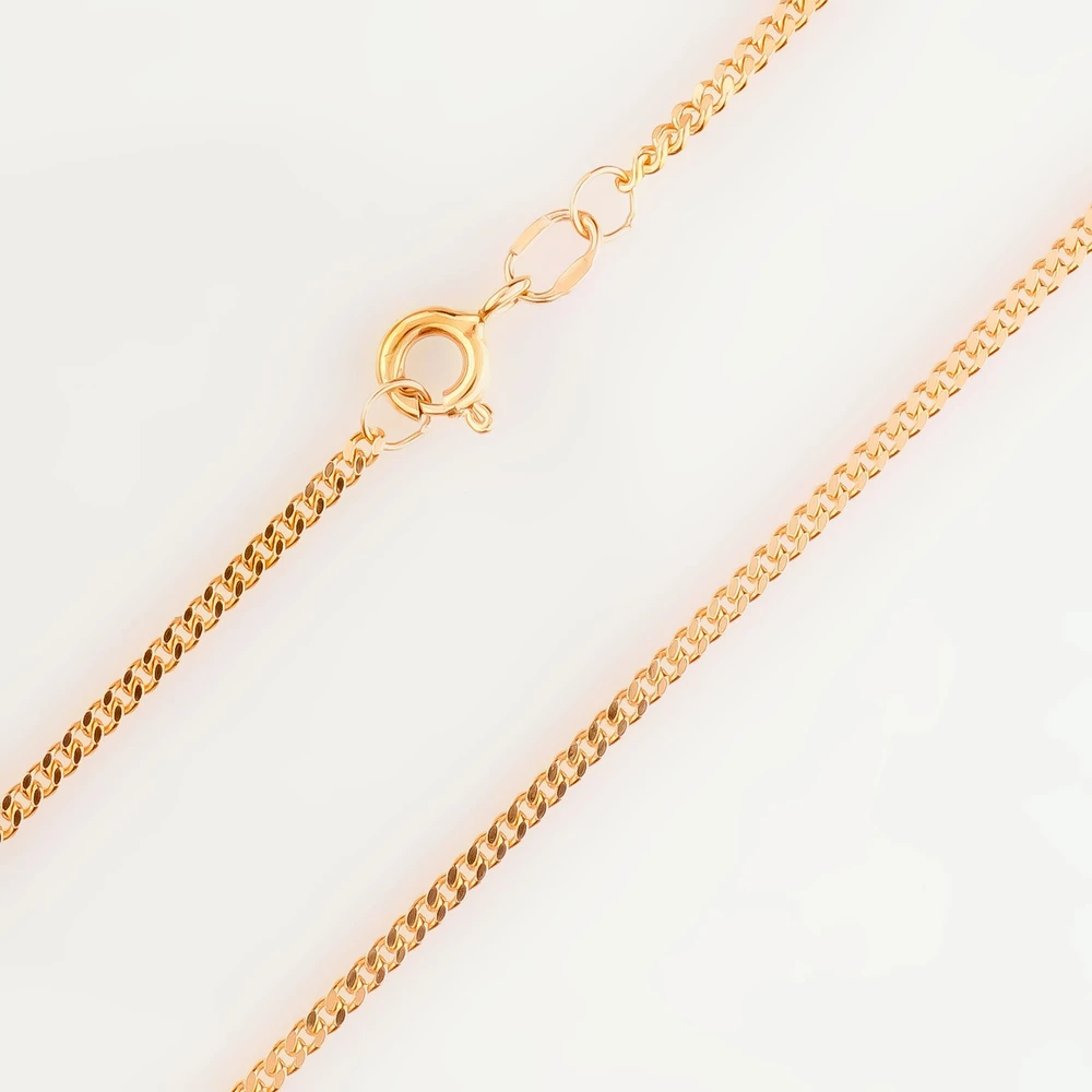 Цепь из красного золота 585 пробы