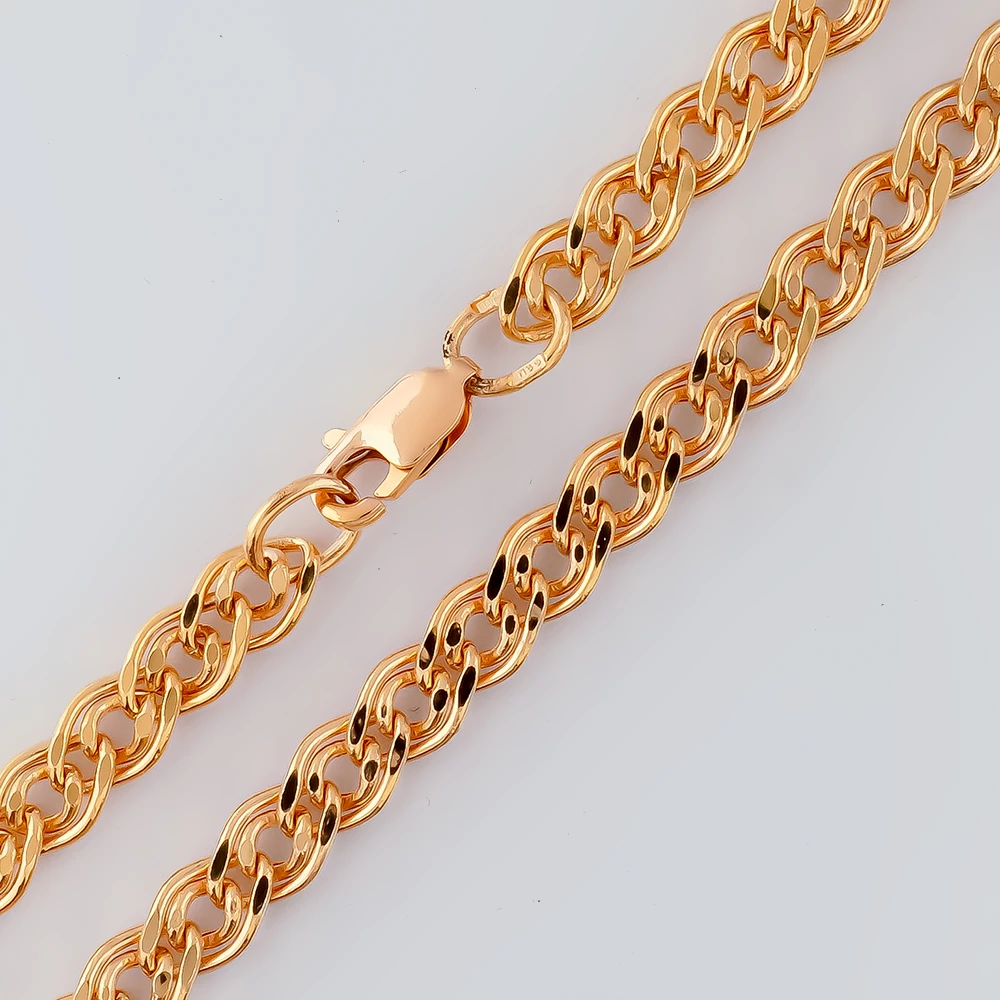 Цепь из красного золота 585 пробы