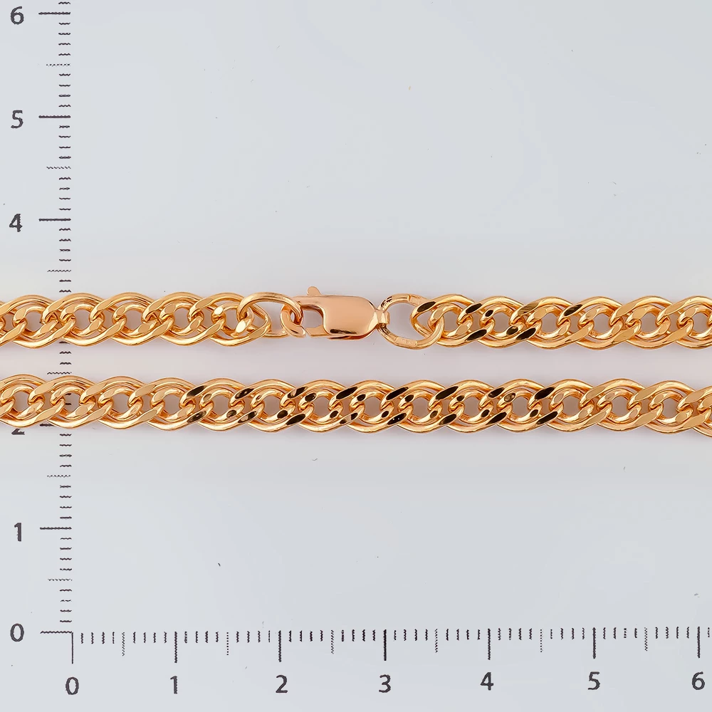 Цепь из красного золота 585 пробы