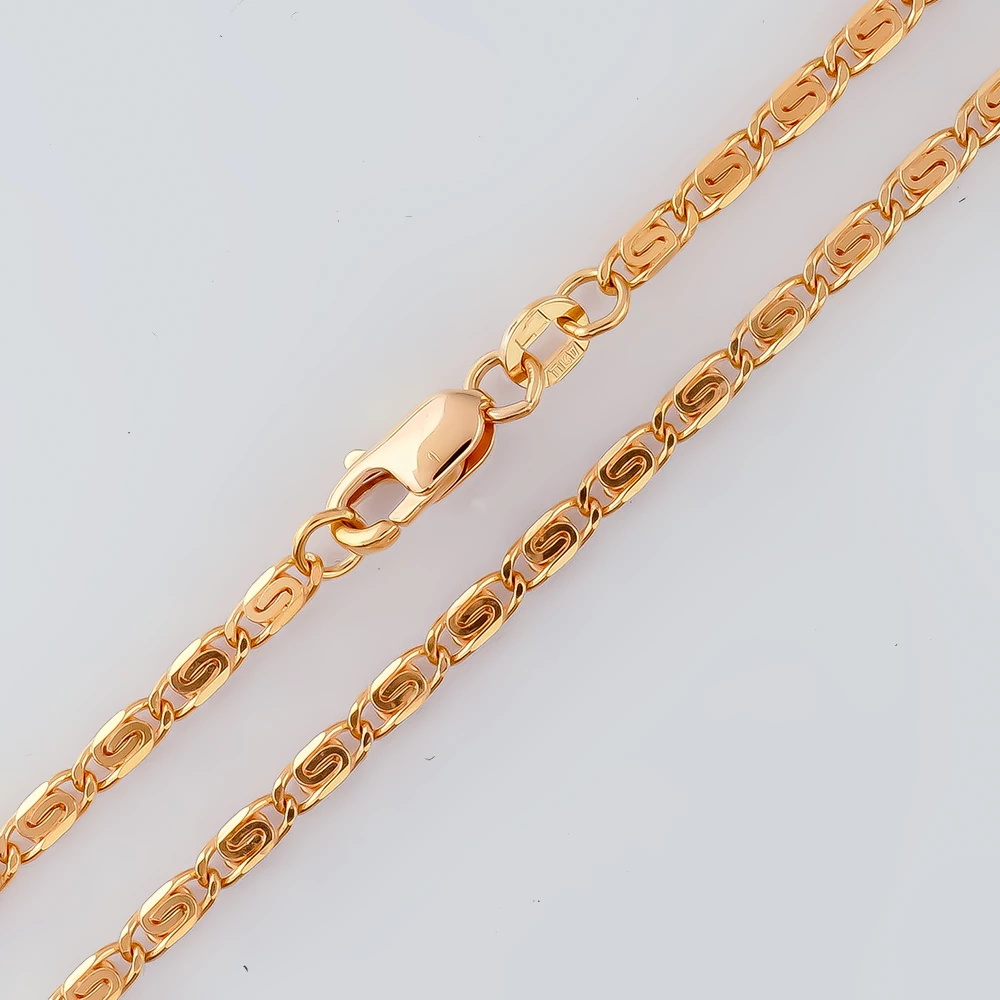 Цепь из красного золота 585 пробы