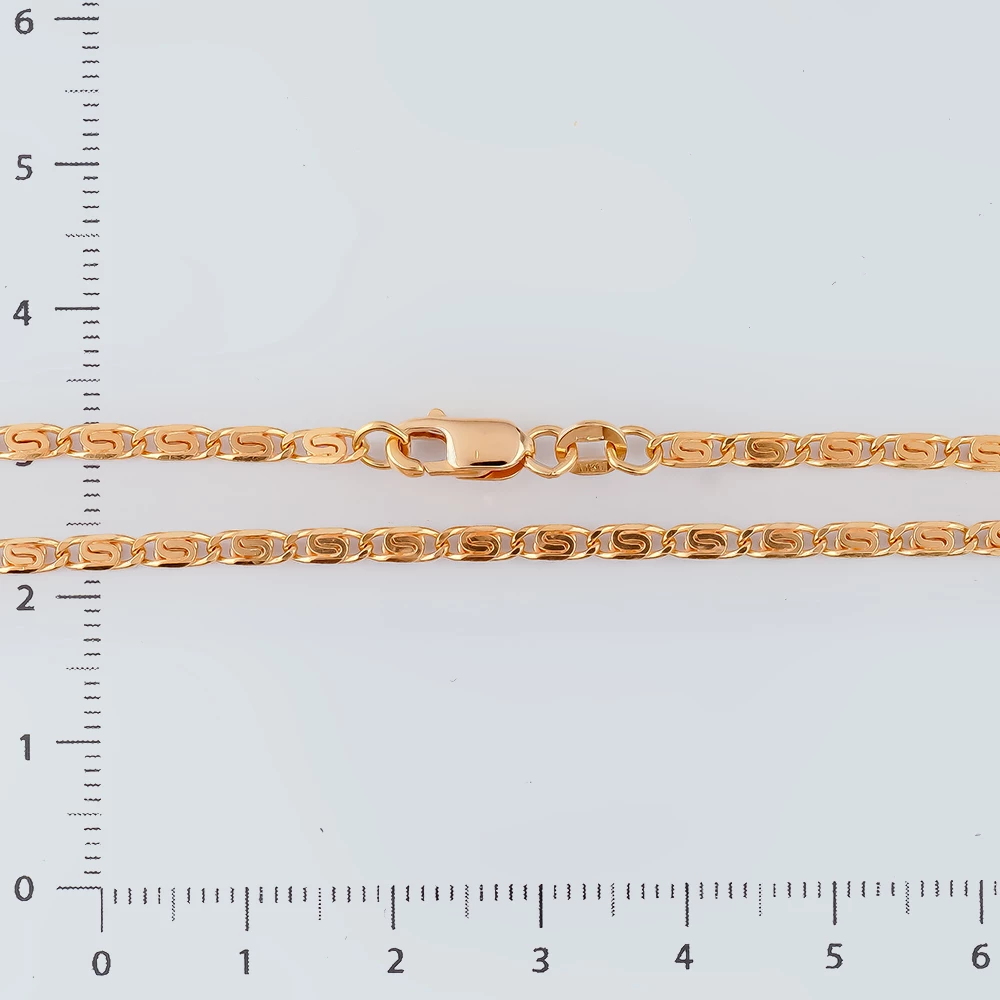 Цепь из красного золота 585 пробы