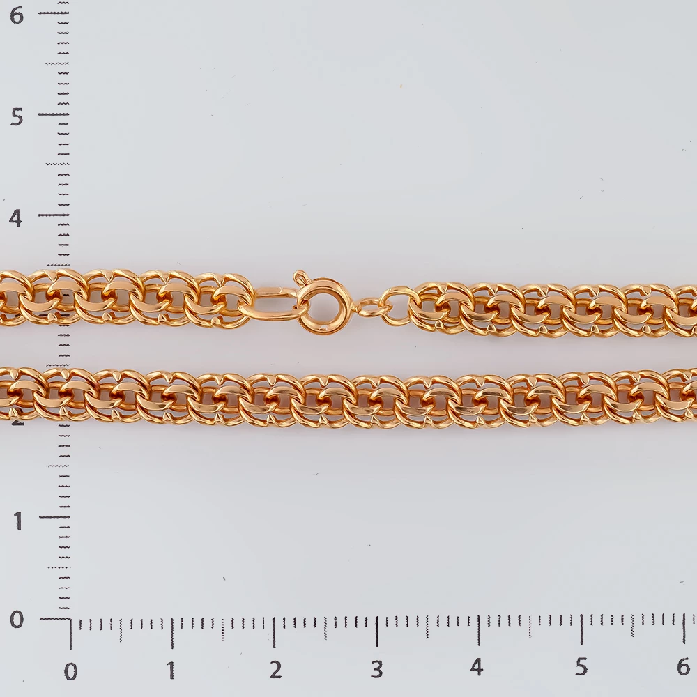 Цепь из красного золота 583 пробы